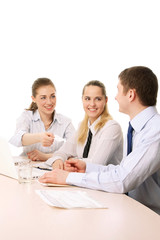 Obraz premium At the meeting