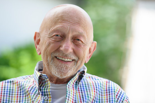Portrait of senior man
