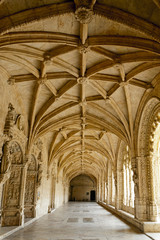 Fototapeta premium Cloister Hieronymites Monastery, Lisbon (Portugal)