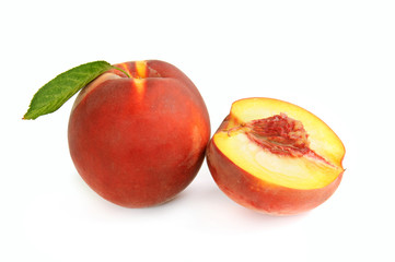Fresh ripe peach