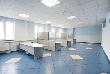 plain office space interior