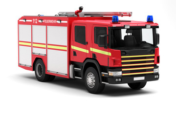 Einsatzwagen der Feuerwehr