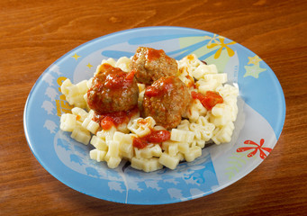 Spaghetti and meat balls