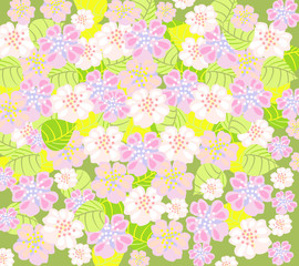 delicate floral background