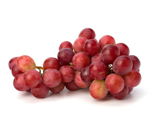 Perfect bunch of red grapes