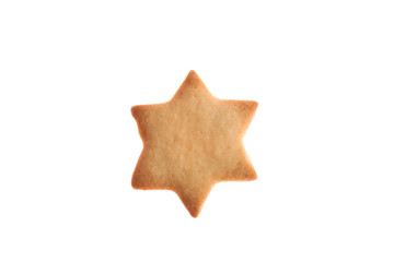 Fototapeta premium Star shape homemade cookie