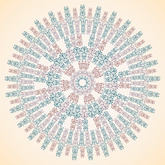 Vintage Round Pattern