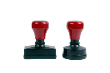 a pair of stamps