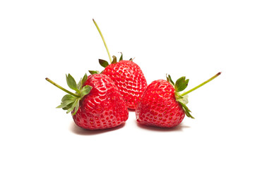 Strawberry isolated on white background