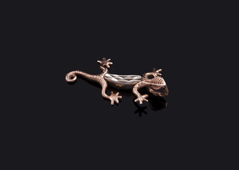 Golden pendant