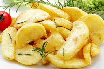 patate arrosto con rosmarino