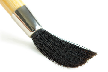 Fototapeta premium Paint brush closeup