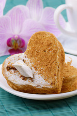 Heart shaped cake