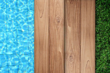 swimming pool background.