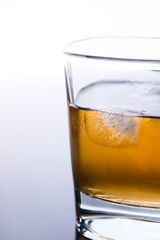 whiskey with ice
