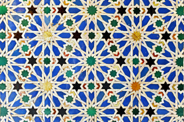 Alicatado, azulejos, mosaico, Alc&aacute;zar de Sevilla