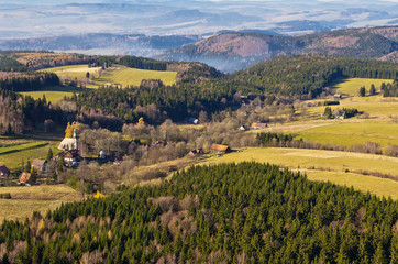 view from szczeliniec