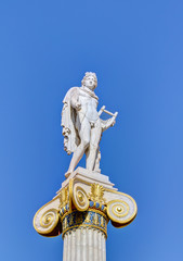 Statue of god Apollo, Athens, Greece