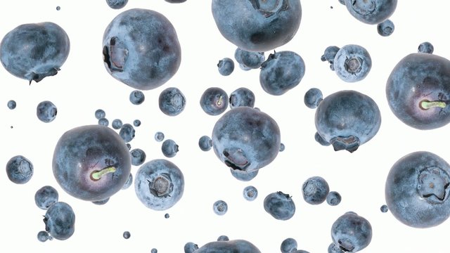 Falling Blueberries