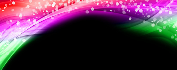 abstract elegant wave design with bubbles