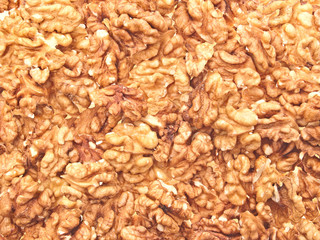 Walnuts are the texture.