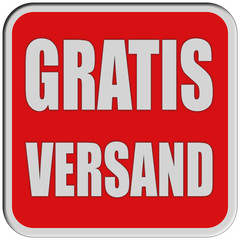 Sticker rot quad rel GRATIS VERSAND