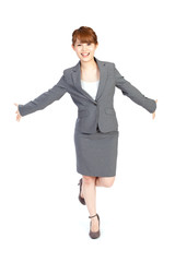 Beautiful business woman. Portrait of asian woman.