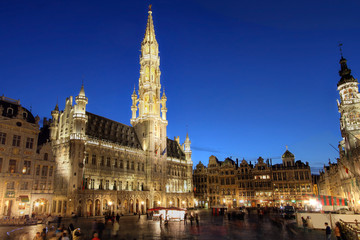 Fototapeta premium Grand Place, Brussels, Belgium