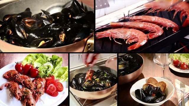 sea food, shellfish