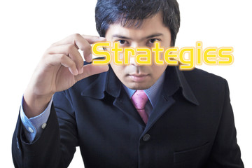 Businessman with a creative