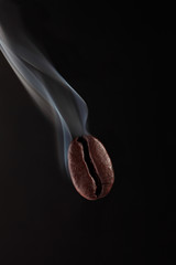 Smoking Hot Coffee Bean