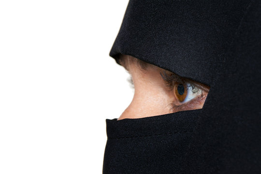 Verschleierte Frau