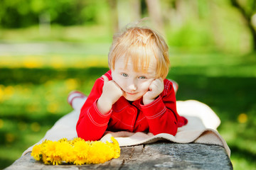 Child in the park