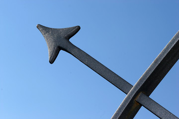 Freccia in ferro battuto