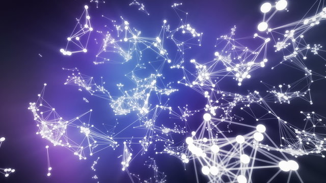 flight through constellation - looped