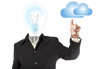 Cloud computing concept