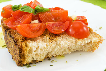 bruschetta with tomato