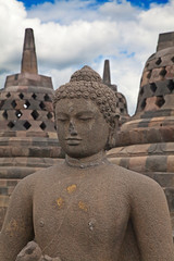 Fototapeta premium Borobudur temple in Indonesia