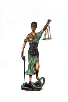 Justitia Göttin der Gerechtigkeit