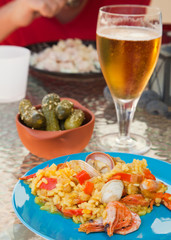 seafood paella