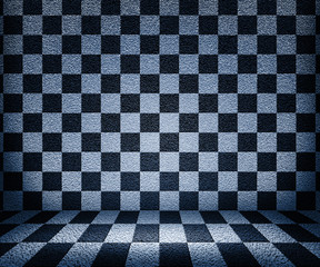 Chessboard Room Background