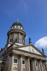One of the most beautiful squares in Berlin, the Gendarmenmarkt,