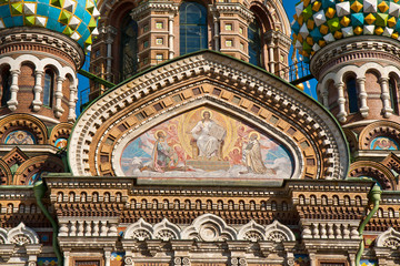 Obraz premium The Church of the Savior on Spilled Blood