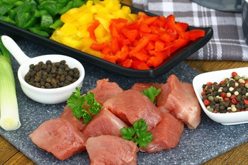 Schweinegulasch