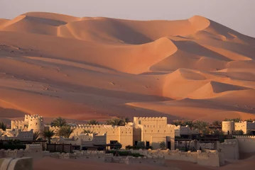 Wandaufkleber Abu Dhabis Wüstendünen © forcdan