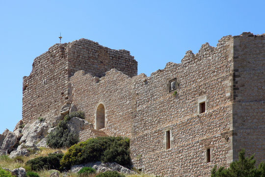 Burgruine Kritinia Castle, Rhodos