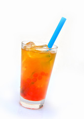 Bubble Tea fruchtig  - Mango, Orange, Maracuja, Limette