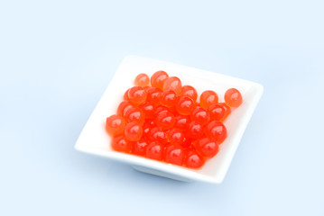 Bubble Tea Perlen rot - Erdbeere