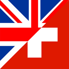 switzerland uk flag