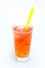 Bubble Tea fruchtig  - Mango, Orange, Maracuja, Limette